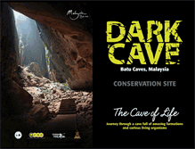 Tablet Screenshot of darkcavemalaysia.com